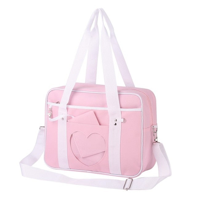 Style Pink Japanese Travel Shoulder School Bags For  Girls | Monee Patrice Elite Handbag and Accessory Collection.