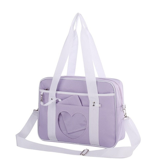 Style Pink Japanese Travel Shoulder School Bags For  Girls | Monee Patrice Elite Handbag and Accessory Collection.