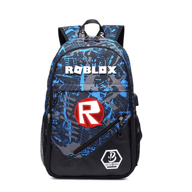 Thunder Canvas Student Backpack For Boys | Monee Patrice Elite Handbag and Accessory Collection.