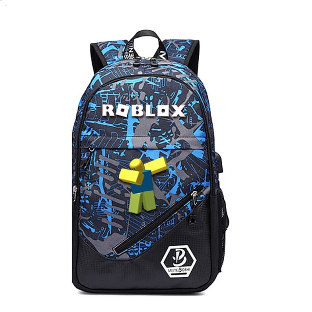 Thunder Canvas Student Backpack For Boys | Monee Patrice Elite Handbag and Accessory Collection.