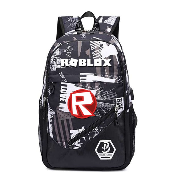 Thunder Canvas Student Backpack For Boys | Monee Patrice Elite Handbag and Accessory Collection.