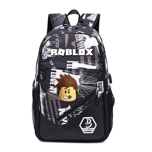 Thunder Canvas Student Backpack For Boys | Monee Patrice Elite Handbag and Accessory Collection.