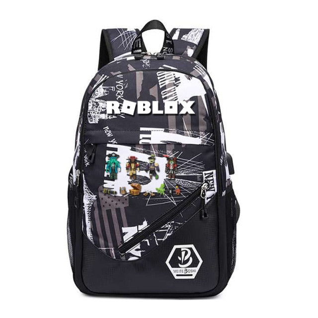 Thunder Canvas Student Backpack For Boys | Monee Patrice Elite Handbag and Accessory Collection.