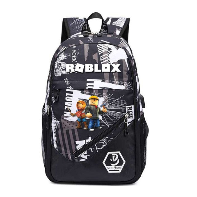 Thunder Canvas Student Backpack For Boys | Monee Patrice Elite Handbag and Accessory Collection.