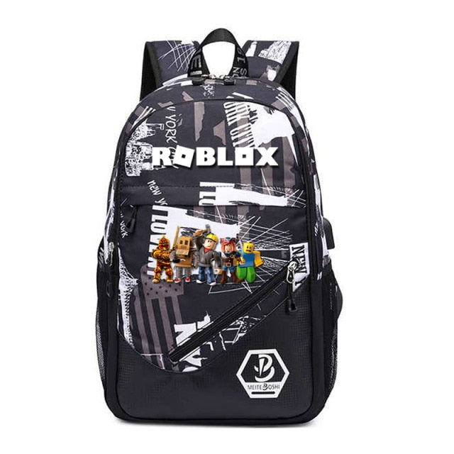 Thunder Canvas Student Backpack For Boys | Monee Patrice Elite Handbag and Accessory Collection.