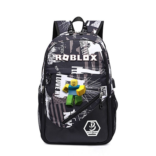 Thunder Canvas Student Backpack For Boys | Monee Patrice Elite Handbag and Accessory Collection.